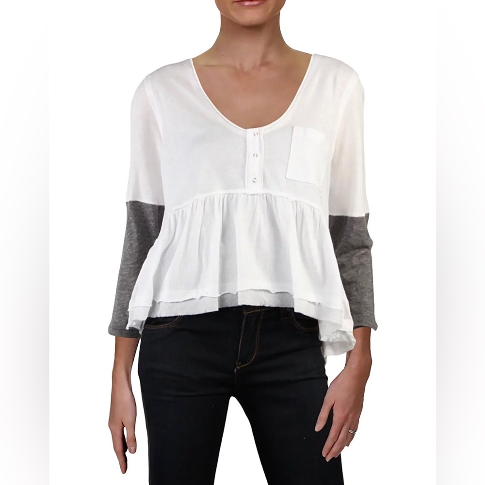 Free People long sleeve shirt